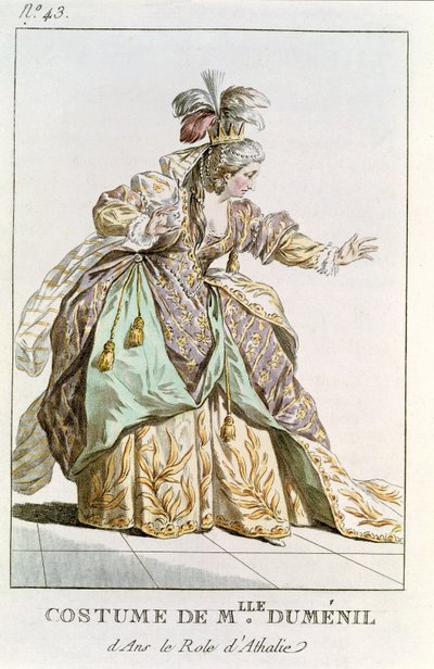 Mademoiselle Dumesnil (1713-1803) dans le rôle d